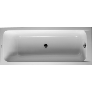 Badewanne Duravit D-CODE 700097-00000-00/00 weiss, Rechteck, Einbau