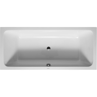 Badewanne Duravit D-CODE 700101-00000-00/00 weiss, Rechteck, Einbau