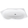 6-Eck Badewanne asymmetrisch Stahl-Email Bette METRIC 6840-000 2060x900x450 mm, weiss