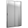 Brausetasse Stahl-Email, Rechteck Bette EXTRAFLACH 5820-000 800x800x65 mm, weiss