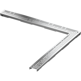 Duschrinnen-Designrost TECE DRAINLINE BASIC 610910 Edelstahl poliert, 875 x 875 mm