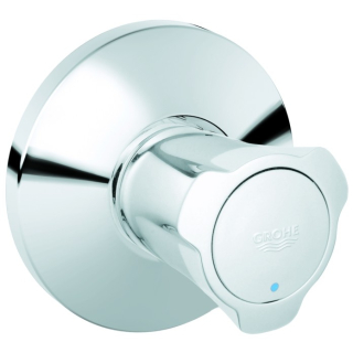 Sichtteil UP-Ventil F.Grohe COSTA L 19808.001 chrom, Markierung Blau