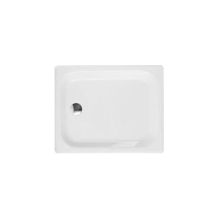 Brausetasse Stahl-Email, Rechteck Bette EXTRAFLACH 5787-000 1300x800x65 mm, weiss