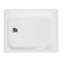 Brausetasse Stahl-Email, Rechteck Bette EXTRAFLACH...
