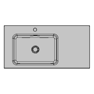 Waschtischplatte DIAMANT STONE V1+ Marmor Preisklasse 1