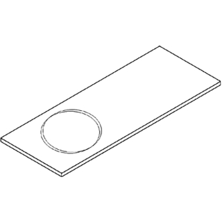 Waschtischplatte DIAMANT STONE V1+ Kunststein Preisklasse 2