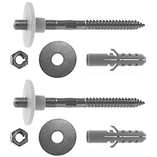 Befestigungsschrauben-Garnitur  450133 M10x180, zur Wandbefestigung
