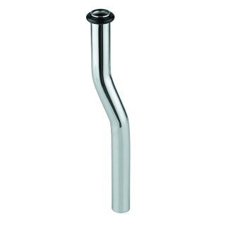 Spülrohr F.Grohe 37037.000 für Urinal-Druckspüler, chrom, D 18 mm