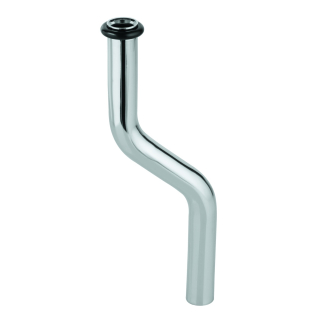 Spülrohr F.Grohe 37040.000 für Urinal-Druckspüler, chrom, D 18 mm