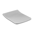 Viertelkreis-Brausetasse Stahl-Email Bette CORNER...
