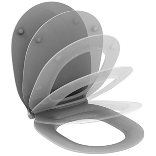 Viertelkreis-Brausetasse Stahl-Email Bette CORNER 5431-413 800x1200x35 mm, grau 413