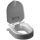 Viertelkreis-Brausetasse Stahl-Email Bette CORNER 5434-434 1200x800x35 mm, anthrazit-braun 434