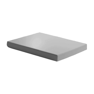 Brausetasse Stahl-Email, Rechteck Bette SUPERFLACH 5669-401 800x750x25 mm, anthrazit 401