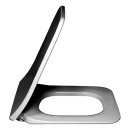 Brausetasse Stahl-Email, Rechteck Bette SUPERFLACH...