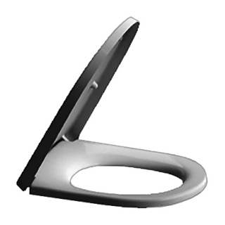 Brausetasse Stahl-Email, Rechteck Bette SUPERFLACH 5679-403 800x700x25 mm, anthrazit 403
