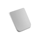 Brausetasse Stahl-Email, Rechteck Bette SUPERFLACH...