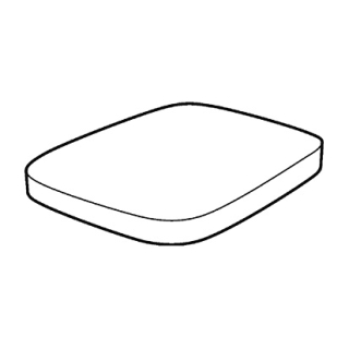Brausetasse Stahl-Email, Rechteck Bette SUPERFLACH 5679-422 800x700x25 mm, beige 422