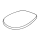 Brausetasse Stahl-Email, Rechteck Bette SUPERFLACH 5679-422 800x700x25 mm, beige 422