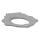 Brausetasse Stahl-Email, Rechteck Bette SUPERFLACH 5709-424 900x700x25 mm, beige 424