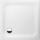 Brausetasse Stahl-Email, Rechteck Bette 5830 800x800x25 mm, anthrazit-braun 431