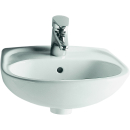 Handwaschbecken SMARAGD NORM 5078L003-1029 weiss, Breite...