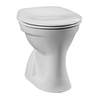 Stand-WC Flachspüler SMARAGD NORM 6860L003-1030 weiss