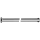 Kupferrohr Schell 50002.0699 chrom, mit Bördel, 10 mm, L 500 mm