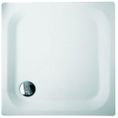 Brausetasse Stahl-Email, Rechteck Bette EXTRAFLACH...