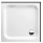 Brausetasse Stahl-Email, Rechteck Bette FLACH 5750-000 900x750x150 mm, weiss