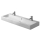 Aufsatzdoppelwandbecken Duravit VERO 045412-00/26.1 weiss WonderGliss