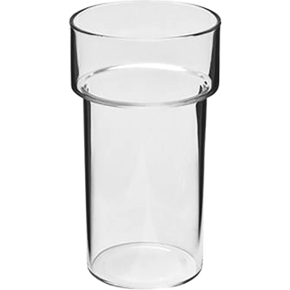 Becher Optima S 002-1120 lose, Acryl transparent