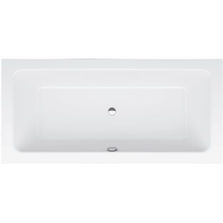Badewanne Stahl-Email, Rechteck Bette ONE 3310-000 1600x700x420 mm, weiss