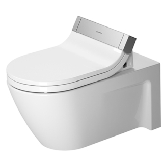 Wand-WC Tiefspüler Duravit STARCK 2 SW 253359-00.1 weiss WonderGliss