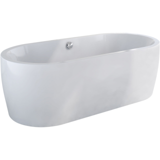 Oval-Badewanne Nacryl Plus DIAMANT MEMO MEBW19090OVSW 1900x900 mm, weiss