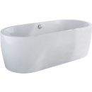 Oval-Badewanne Nacryl Plus DIAMANT MEMO MEBW19090OVSW...