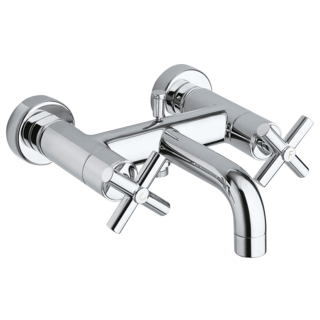 Wannenbatterie AP DIAMANT EXCLUSIVE EV187 chrom