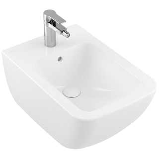 Wand-Bidet V&B VENTICELLO 4411.00-R1 weiss CeramicPlus