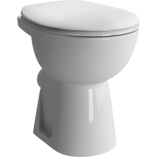 Stand-WC Flachspüler Optima S 5815N003-1391 barrierefrei, weiss