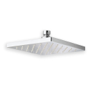 Teller-Kopfbrause DIAMANT QUADRI PD016 Rechteck, schwarz...