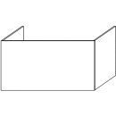 Waschtischunterschrank DIAMANT FLORA WU301A B 300 mm, H...