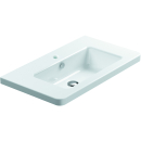 Waschtisch Optima X 80OPX weiss CATAglaze, 800 x 480 mm