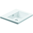 Waschtisch Optima X 55OPXOH weiss CATAglaze, 550 x 480 mm