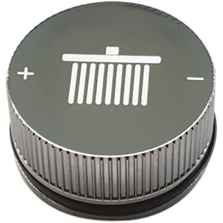 Chromkappe Optima X PM9900 mit Logo Kopfbrause