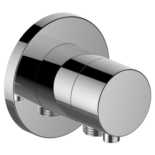 Sicht. Ab-Umstellventil Keuco IXMO COMFORT PLUS 59549.011101 für 3-Wege, Rosette rund, chrom