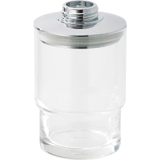 Seifenspendergehäuse SMARAGD LINDO BA56881 Glas klar, ohne Pumpe