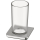 Glashalter SMARAGD LIV BA58112 chrom, Glas matt, Ausladung 90 mm