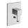 Sichtteil Wannenmischer DIAMANT QUADRI QM689 chrom, mit Umsteller