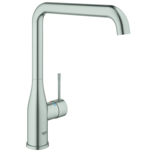 Spültischmischer F.Grohe ESSENCE  Supersteel, m. hohem Auslauf