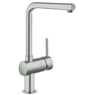 Spültischmischer F.Grohe MINTA  Supersteel, m. L-Auslauf