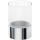 Glashalter Standmodell SMARAGD LIVIO  chrom, Glas klar
